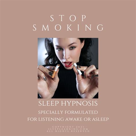 Stop Smoking Sleep Hypnosis Sleep Learning