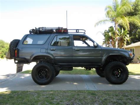 Toyota 4runner sr5 4wd gas 1992, rear lifted coil springs with 4 rear lift height by pro comp®. Sell used 1992 4runner 4x4 Offroad Lifted Km2 in Glendora, California, United States, for US ...