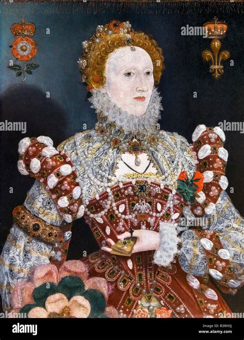 Reine Elizabeth I Portrait Peinture Banque De Photographies Et Dimages
