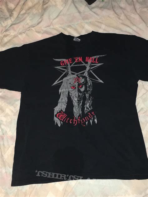 Witchfynde Witchfynde Give Em Hell Shirt Tshirt Or Longsleeve
