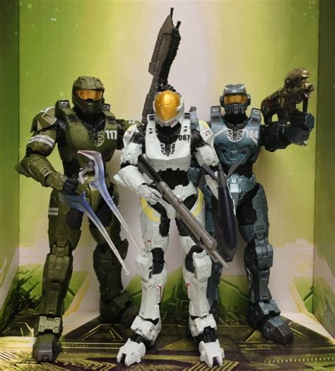 Mcfarlane Halo Legends The Package 3 Pack Review Halo Toy News