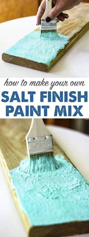Salt Paint Recipe How To Make Your Own Sea And Sun Washed Paint I Can