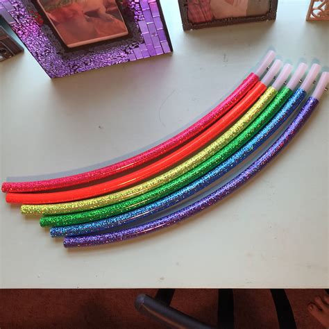 Rainbow Sparkle Sectional Hula Hoop Ruby Hooping