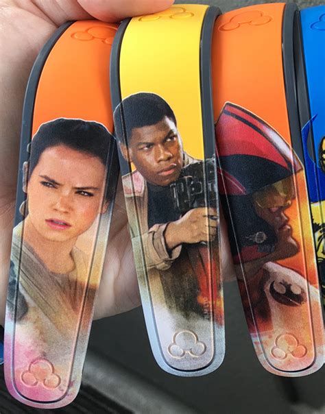 New Magicband On Demand Designs Including Rey Finn And Poe From Star