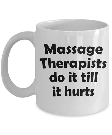 Free Shipping Massage Therapist Mug Massage Therapist T Etsy
