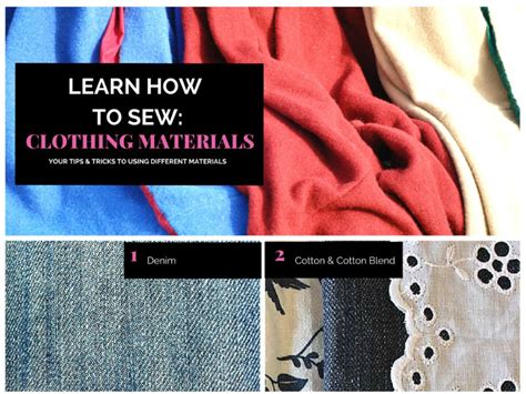 Learn How To Sew Different Clothing Materials Sewing Made Simple
