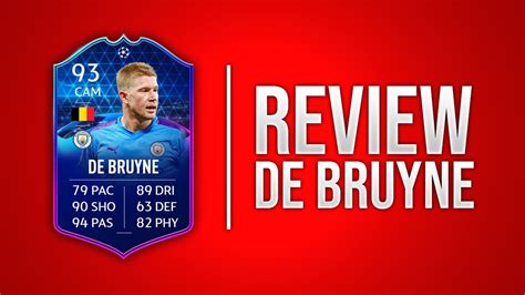This season will be the season where he can once more reign as the best player in the. REVIEW DE BRUYNE TOTT 93 | FIFA 20 ULTIMATE TEAM - YouTube