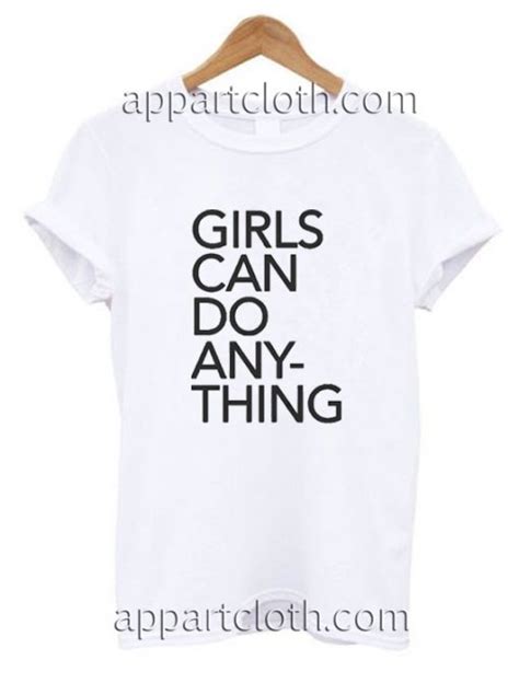 Girls Can Do Anything Funny Shirts Funny America Shirts