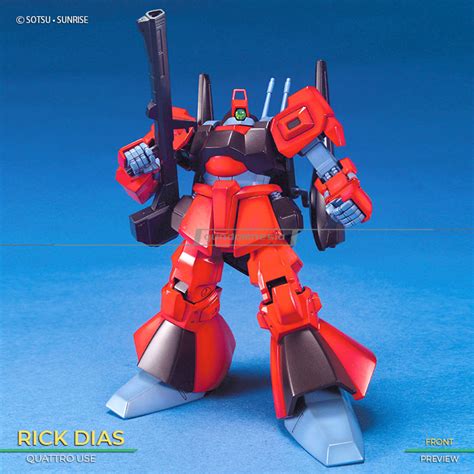 Hg Rick Dias Quattro Custom Gundamnesia