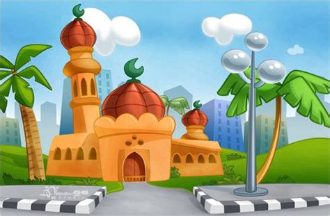 Cara menggambar masjid dan mushola sederhana youtube via youtube.com. ana muslim image wallpaper - Carian Google | Kartun