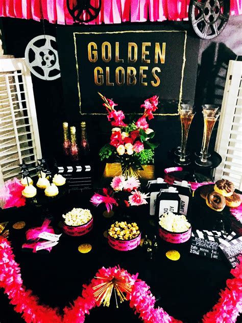 Golden Globes Party Golden Globes Partyaward Show Party Ideas Photo