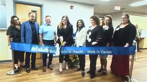 St Lukes Opens First 24 Hour Outpatient Wak In Mental Health Clinic