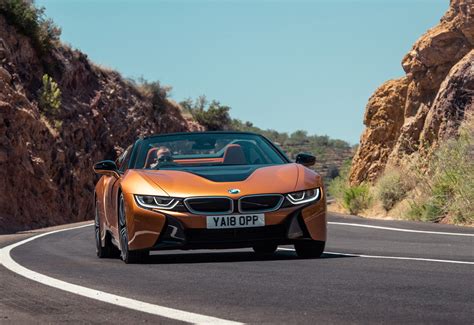 Bmw I8 Roadster Review New Open Top Hybrid Sports Car Evo