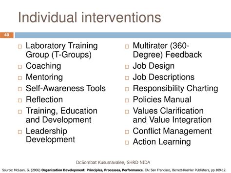 Ppt Organization Development Interventions Powerpoint Presentation