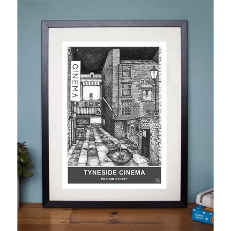 The Tyneside Cinema Travel Poster The Dotty House