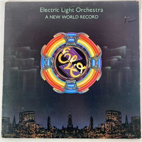 Elo Electric Light Orchestra A New World Record 1976 Lp Jet Ua La679