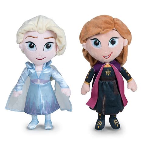 Elsa And Anna Frozen 2 Disney Plush 30cm — Nauticamilanonline