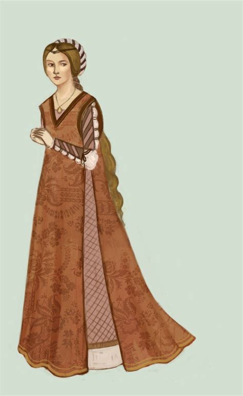 Kirtle Renaissance 1480 A Dress Which Evolved From The Cotehardie