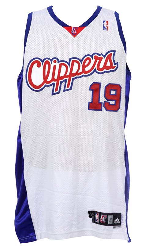 Lot Detail 2007 08 Sam Cassell Los Angeles Clippers Game Worn Home