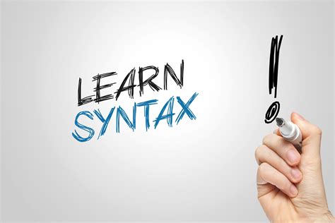 Syntax Definition And Examples