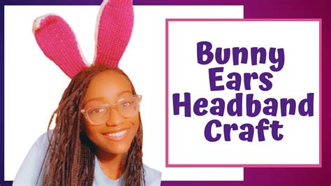 How To Make Bunny Rabbit Ears Diy Costume Youtube
