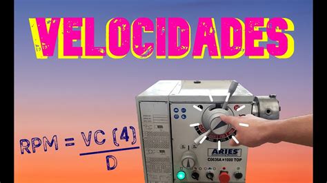 Calculadora De Rpm Torno