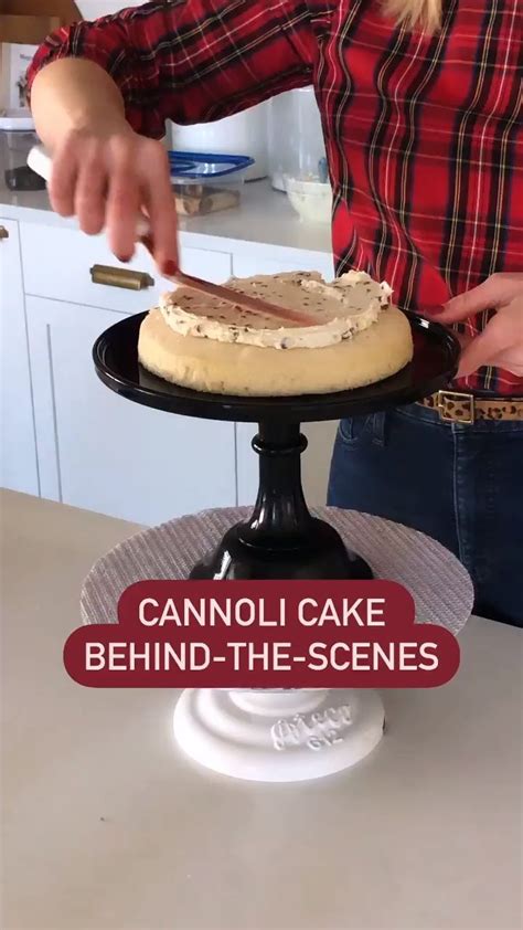 Cannoli Cake With The Most Delicious Chocolate Chip Ricotta Filling