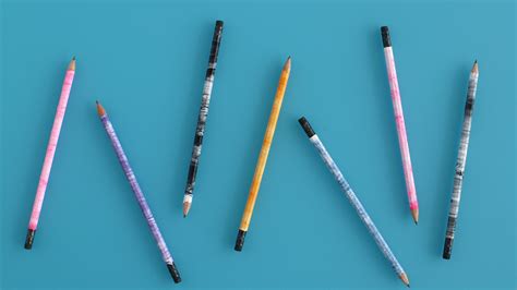 Video Marble Painted Pencils Martha Stewart