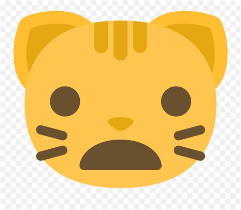 Free Emoji Cat Face Gasp Png With Gasp Emojigasp Emoji Free Emoji
