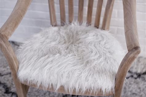 If you are looking for white furry desk chair you've come to the right place. so fancy: before + after: faux fur chair makeover