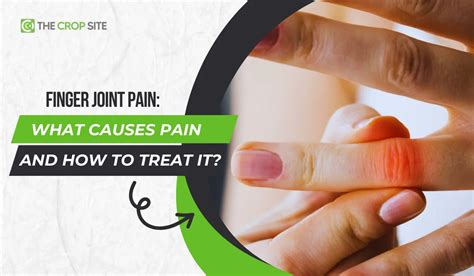 Finger Joint Pain What Causes Pain And How To Treat It
