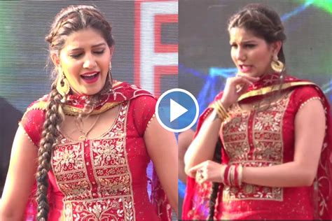 Haryanvi Dance Video Sapna Choudhary Dances On Julf Hawa Me Lehrae