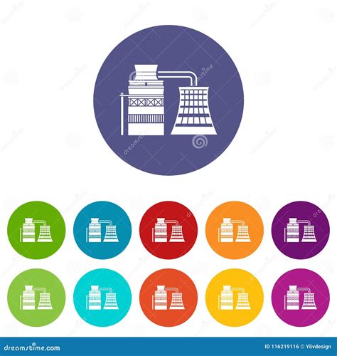 Processing Of Raw Materials Icon Simple Style Stock Vector
