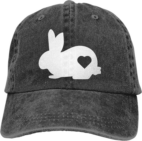 Sdsxys Easter Bunny Happy Easter Unisex Baseball Cap Jeans Hat Women