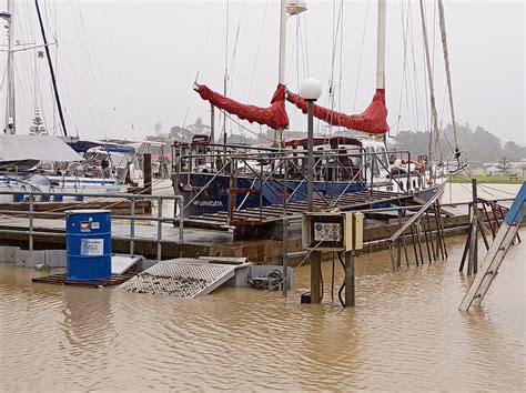 Cycloon Gabrielle Raast Over Nieuw Zeeland Zeilen