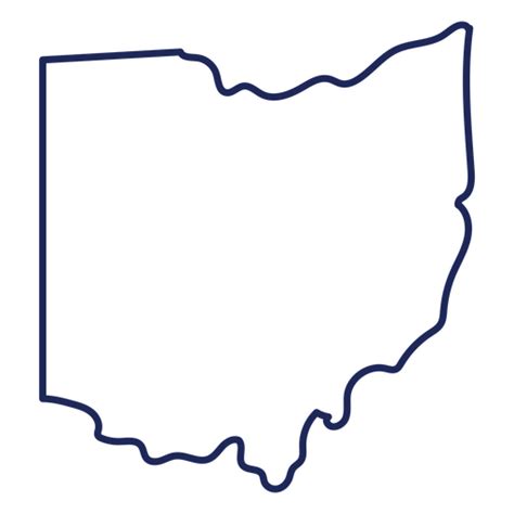 Ohio Outline Png Free Png Images