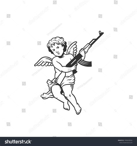 Angel Wings Weapon Can Be Used: เวกเตอร์สต็อก (ปลอดค่าลิขสิทธิ์