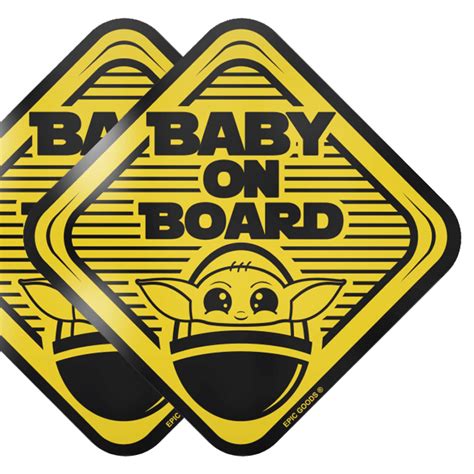 Buy Cute Baby On Board Vinyl Decal Stickers 2 Pack Baby Shower