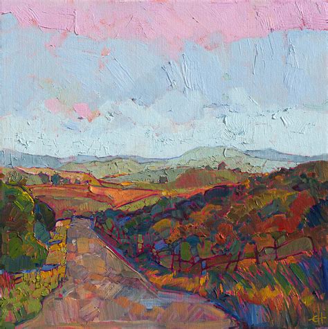 Country Road Painting By Erin Hanson Fine Art America