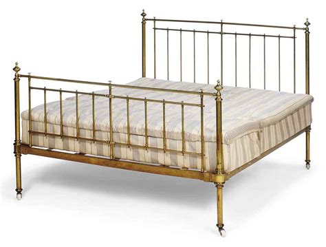 A Victorian Brass Bed By R W Winfield And Co Second Half 19th
