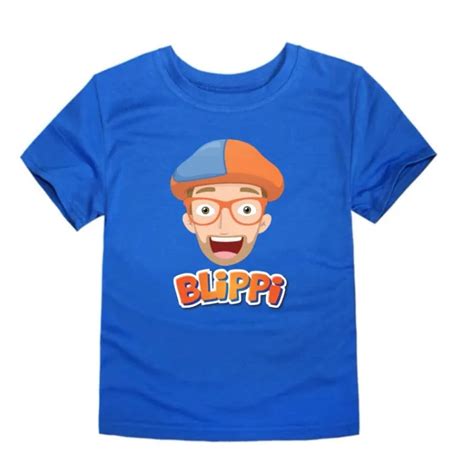 Blippi Graphic T Shirt For Kids Lazada Ph