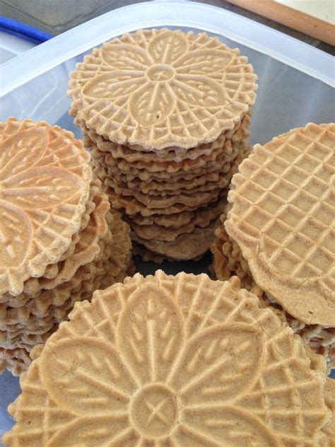 Cookies will be crushed into crumbs for speculoos spread and additional garnish for waffle assembly. Belgian Waffle Cookies: Lukken | Waffle cookies, Belgian ...