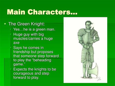 Ppt Sir Gawain And The Green Knight Powerpoint Presentation Free