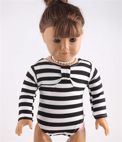 new style black swimsuit dress doll clothes wear for american girl doll 18 inch doll clothes