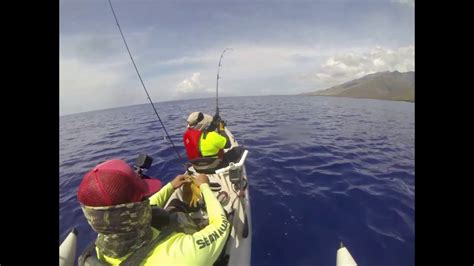 Kayak Fishing Maui Hawaii Youtube