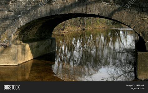 Stone Bridge Over Mansker Creek Image And Photo Bigstock