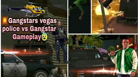 Gangstars Vegas Gameplay 💥fight Against To The Cops With Truck 🚛😰
