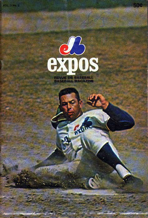 Mlb Program Montreal Expos 1971