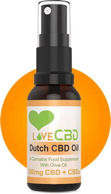 500mg Dutch Cbd Oil Spray 20ml Bottle Love Cbd