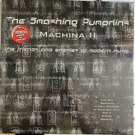 Smashing Pumpkins Machina Box Set 4 Lp Red Vinyl